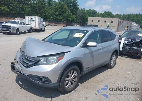 2014 Honda Cr-V Ex-L z USA, uszkodzony, nr VIN 2HKRM4H77ELJIIBGI